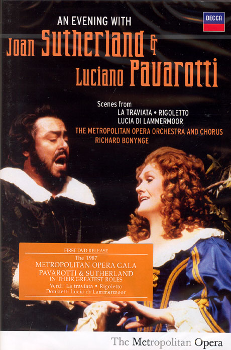 AN EVENING WITH JOAN SUTHERLAND & LUCIANO PAVAROTTI/ RICHARD BONYNGE