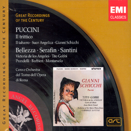 IL TRITTICO/ VINCENZO BELLEZZA, TULLIO SERAFIN [GREAT RECORDINGS OF THE CENTURY]