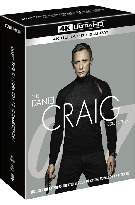 [놓칠 수 없는 박스셋 할인] 다니엘 크레이그 컬렉션 4K UHD+BD [THE DANIEL CRAIG COLLECTION]