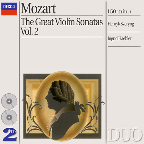 THE GREAT VIOLIN SONATAS VOL.2/ HENRYK SZERYNG, INGRID HAEBLER [모차르트: 위대한 바이올린 소나타 2집 - 헨릭 셰링]