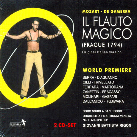 IL FALUTO MAGICO: DE GAMERRA/ GIOVANNI BATTISTA RIGON [모차르트 마술피리 1794 버전]