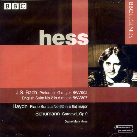 PRELUDE IN G MAJOR BWV807/ MYRA HESS