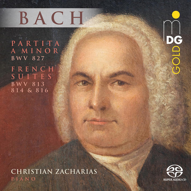 PARTITA A MINOR, FRENCH SUITES/ CHRISTIAN ZACHARIAS [SACD HYBRID] [바흐: 파르티타, 프랑스 모음곡 - 크리스티안 차하리아스]