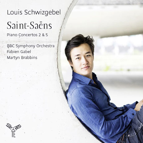 PIANO CONCERTOS 2 & 5/ LOUIS SCHWIZGEBEL, MARTYN BRABBINS [생상스: 피아노 협주곡]