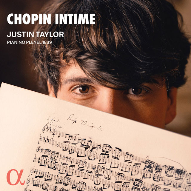 CHOPIN INTIME/ JUSTIN TAYLOR [쇼팽 인타임 - 쥐스탱 테일러]