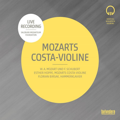 MOZARTS COSTA-VIOLINE/ ESTHER HOPPE [모차르트 코스타 바이올린: 모차르트 & 슈베르트 바이올린 소나타]