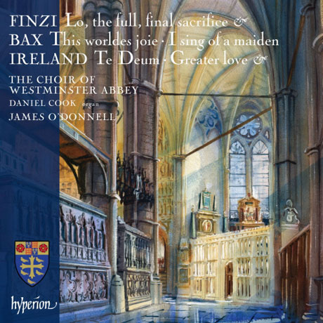 CHORAL MUSIC/ CHOIR OF WESTMINSTER ABBEY, DANIEL COOK, JAMES O'DONNELL [핀지, 백스, 아일랜드: 합창 작품집]