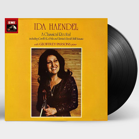 A CLASSICAL RECITAL: CORELLI, TARTINI, NARDINI, VITALI/ GEOFFREY PARSONS [이다 헨델: 리사이틀] [LP]