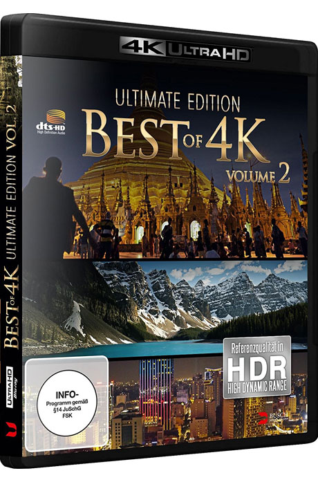 BEST OF 4K VOL.2 [4K UHD] [세계의 자연 경관 영상물 모음 2집]