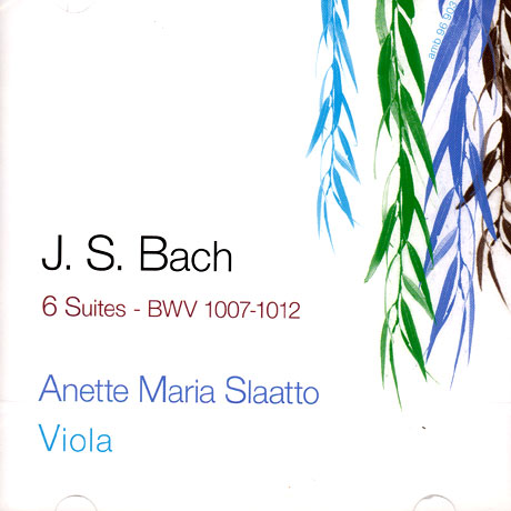 6 SUITES BWV 1007-1012/ ANETTE MARIA SLAATTO [바흐: 비올라로 연주하는 첼로 조곡]