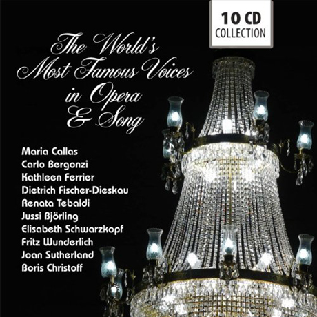 THE WORLD`S MOST FAMOUS VOICES IN OPERA & SONG [20세기 위대한 가수 10인의 오페라와 노래]