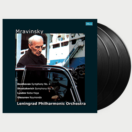 BEETHOVEN, SHOSTAKOVICH, LYADOV, GLAZUNOV [예프게니 므라빈스키: 도쿄 라이브] [180G LP] [한정반]