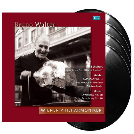 SCHUBERT, MAHLER, MOZART [180G LP] [브루노 발터: 비엔나 고별 콘서트 빈 필하모닉 라이브 에디션]