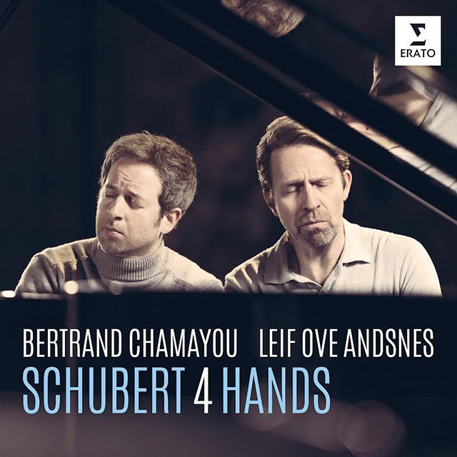 4 HANDS/ BERTRAND CHAMAYOU & LEIF OVE ANDSNES [슈베르트: 피아노 연탄곡집 - 샤마유/안스네스]