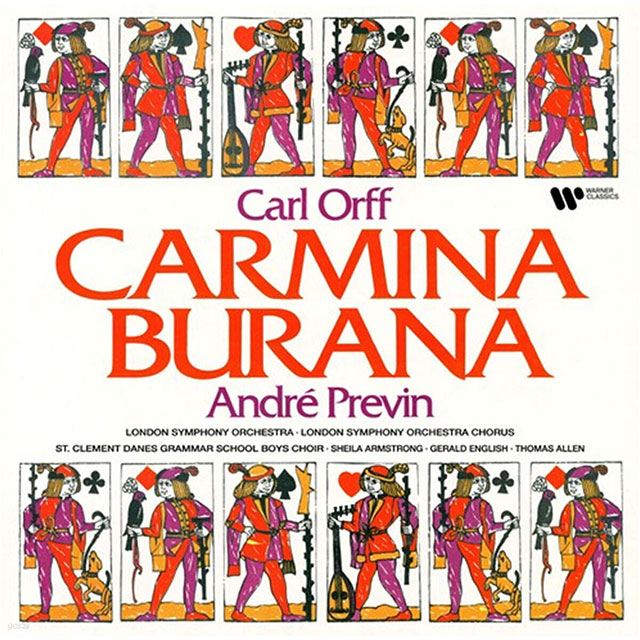 CARMINA BURANA/ ANDRE PREVIN [오르프: 카르미나 부라나 - 앙드레 프레빈] [LP]