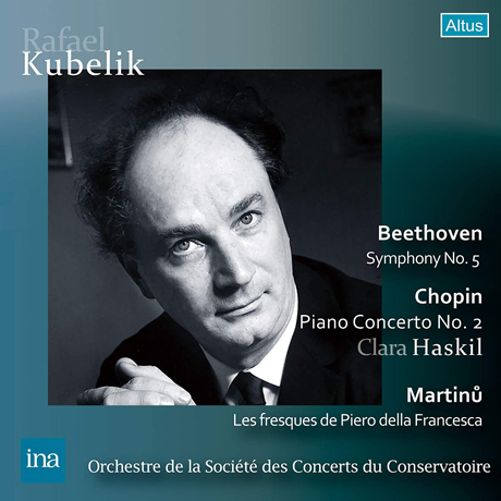 SYMPHONY NO.5, PIANO CONCERTO NO.2, LES FRESQUES DE PIERO DELLA FRANCESCA/ RAFAEL KUBELIK [베토벤: 교향곡 5번, 쇼팽: 피아노 협주곡 2번, 마르티누: 피에로 델라 프란체스카의 프레스코 그림 - 쿠벨릭]