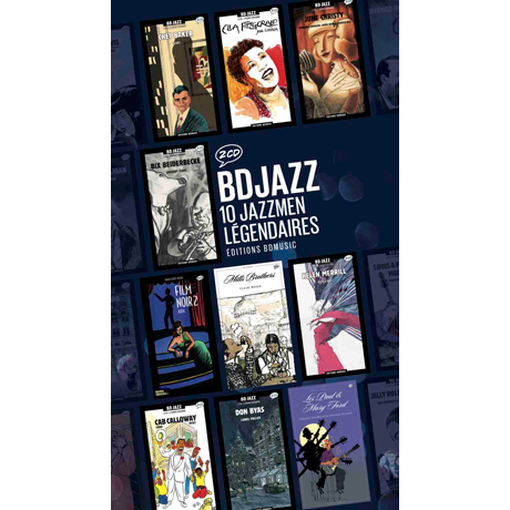 BDJAZZ 10 JAZZMEN [비디 재즈 박스세트: 쳇 베이커/엘라 피츠제럴드/준 크리스티/빅스 바이더백/캡 캘러웨이/돈 바이어스/헬렌 메릴/레스폴 & 메리 포드/밀스 브라더스]