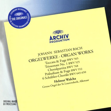 ORGAN WORKS/ HELMUT WALCHA [THE ORIGINALS] [바흐: 오르간 작품집 - 헬무트 발하]