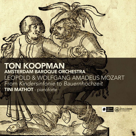 TOY SYMPHONY TO BAUERNHOCHZEIT/ TON KOOPMAN [모차르트: 장난감 교향곡 외]