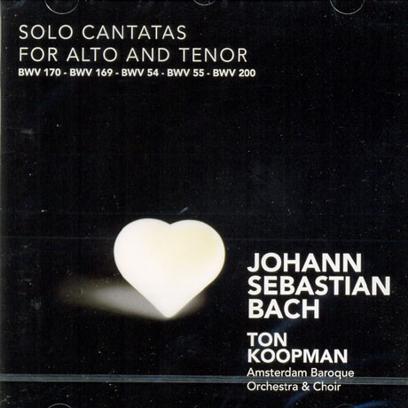 SOLO CANTATAS FOR ALTO AND TENOR/ TON KOOPMAN