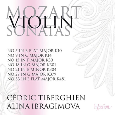 VIOLIN SONATAS NO.5, 9, 15, 18, 21, 27, 33/ ALINA IBRAGIMOVA, CEDERIC TIBERGHIEN [모차르트: 바이올린 소나타 1집 - 알리나 이브라기모바]