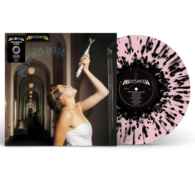 PINK BUBBLES GO APE [30TH ANNIVERSARY] [PINK W/ BLACK SPLATTER LP]