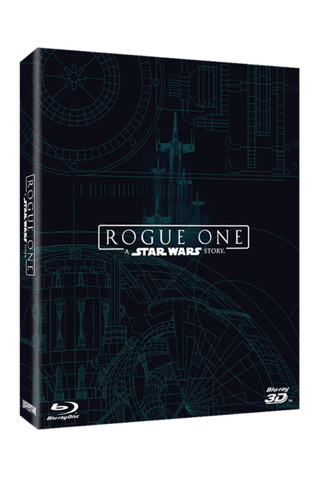 로그 원: 스타워즈 스토리 3D+2D [스틸북 한정판] [ROGUE ONE: A STAR WARS STORY]
