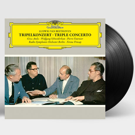 TRIPLE CONCERTO/ GEZA ANDA, WOLFGANG SCHNEIDERHAN, PIERRE FOURNIER, FERENC FRICSAY [베토벤: 삼중 협주곡 - 안다, 슈나이더한, 푸르니에, 프리차이] [180G LP]
