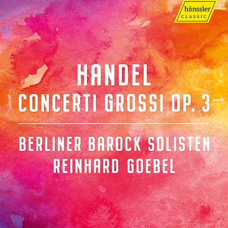 CONCERTI GROSSI OP.3/ REINHARD GOEBEL [헨델: 합주 협주곡집 - 라인하르트 괴벨]
