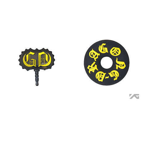줄감개&이어캡 세트: 옐로 [GD 2013 ONE OF A KIND]