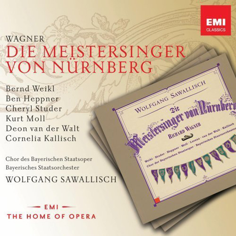 DIE MEISTERSINGER VON NURNBERG/ WOLFGANG SAWALLISCH [바그너: 뉘른베르크의 명가수] [THE HOME OF OPERA]