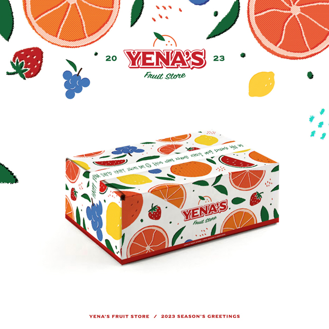 2023 SEASONS GREETINGS [YENA`S FRUIT STORE]