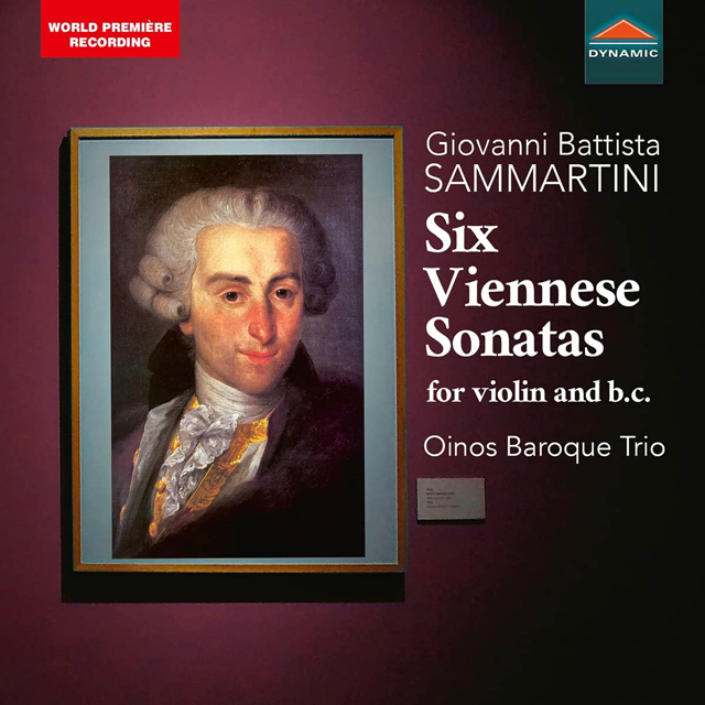 SIX VIENNESE SONATAS FOR VIOLIN AND BASSO CONTINUO/ OINOS BAROQUE TRIO [사마르티니: 바이올린과 바소콘티누오를 위한 여섯 개의 빈 소나타 - 오이노스 바로크 삼중주단]