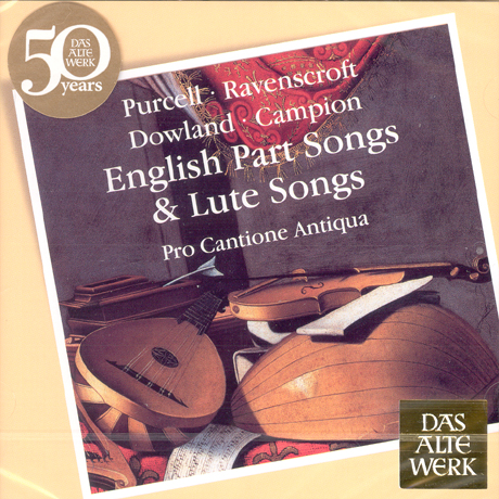 ENGLISH PART SONGS & LUTE SONGS/ PRO CANTIONE ANTIQUA [영국 무반주 합창곡 & 류트송]