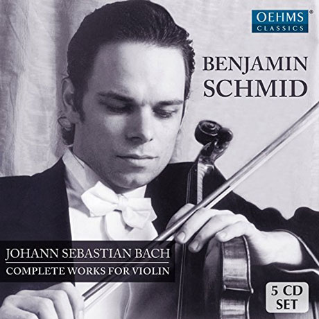 COMPLETE WORKS FOR VIOLIN/ BENJAMIN SCHMID [바흐: 바이올린 작품 전집]