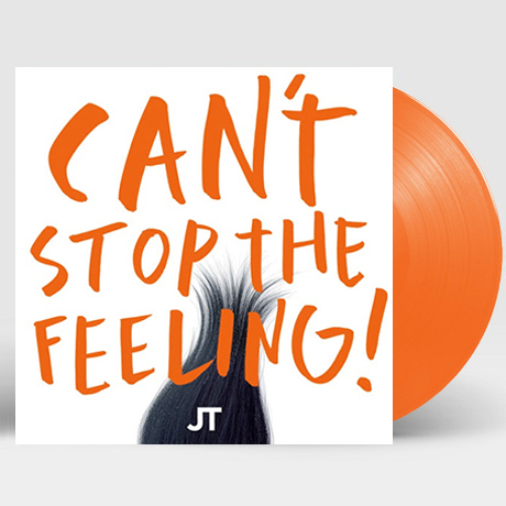 CAN`T STOP THE FEELING! [ORIGINAL SONG FROM DREAMWORKS ANIMATIONS TROLLS] [ORANGE 12” LP] [한정반]