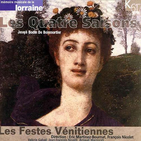 LES QUARTE SAISONS/ ERIC MARTINEZ-BOURNAT, FRANCOIS NICOLET [부아모르티에: 칸타타 <사계>]