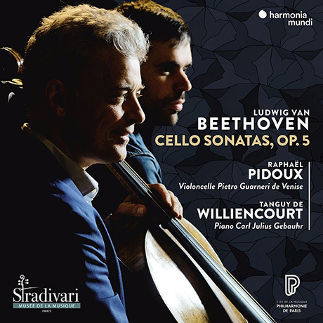 CELLO SONATAS OP.5/ RAPHAEL PIDOUX, TANGUY DE WILLIENCOURT [베토벤: 첼로 소나타 - 라파엘 피두, 빌리앙쿠르]