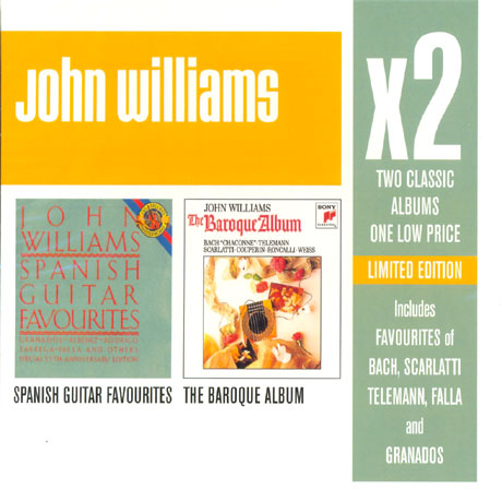 X2 TWO CLASSIC ALBUMS ONE LOW PRICE [SPANISH GUITAR FAVOURITES+THE BAROQUE ALBUM]