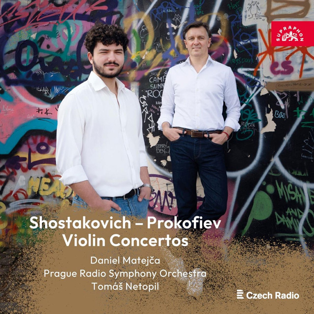 SHOSTAKOVICH, PROKOFIEV: VIOLIN CONCERTOS [쇼스타코비치, 프로코피예프: 바이올린 협주곡 1번 - 다니엘 마테이차, 프라하 방송교향악단, 토마시 네토필]