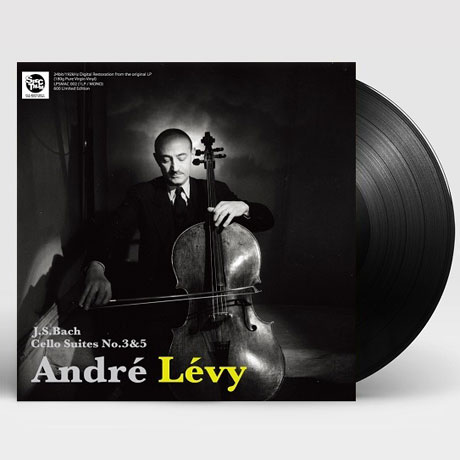 CELLO SUITES NO.3 & 5/ ANDRE LEVY [180G LP] [앙드레 레비: 바흐 무반주 첼로 모음곡 2집] [한정반]