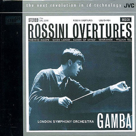 OVERTURES/ PIERINO GAMBA [XRCD] [로시니: 서곡집 - 피에리노 감바]