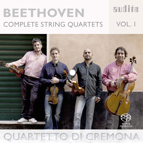 COMPLETE STRING QUARTETS VOL.1/ QUARTETTO DI CREMONA [SACD HYBRID] [크레모나 쿼텟: 베토벤 현악사중주 1집]