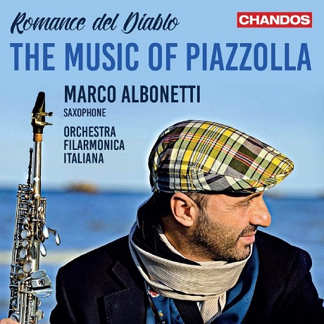 ROMANCE DEL DIABLO: THE MUSIC OF PIAZZOLLA/ MARCO ALBONETTI [악마의 로맨스: 색소폰과 챔버 오케스트라를 위한 피아졸라 음악 - 마르코 알보네티]
