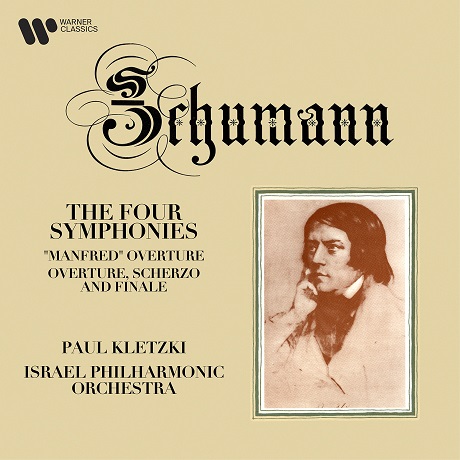 THE FOUR SYMPHONIES/ PAUL KLETZKI [ORIGINAL JACKET] [슈만: 교향곡 1-4번 - 파울 클레츠키]