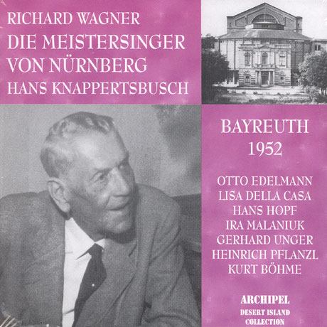 DIE MEISTERSINGER VON NURNBERG/ HANS KNAPPERTSBUSCH