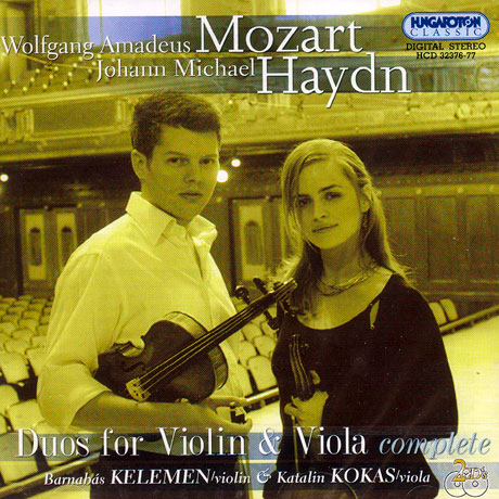DUOS FOR VIOLIN & VIOLA COMPLETE/ BARNABAS KELEMEN/ KATALIN KOKAS
