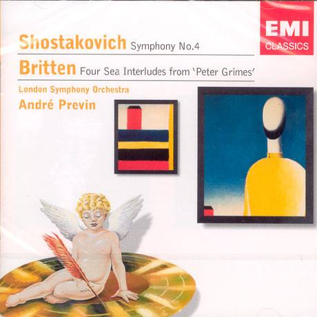 SYMPHONY NO.4 IN C MINOR OP.43/ ANDRE PREVIN