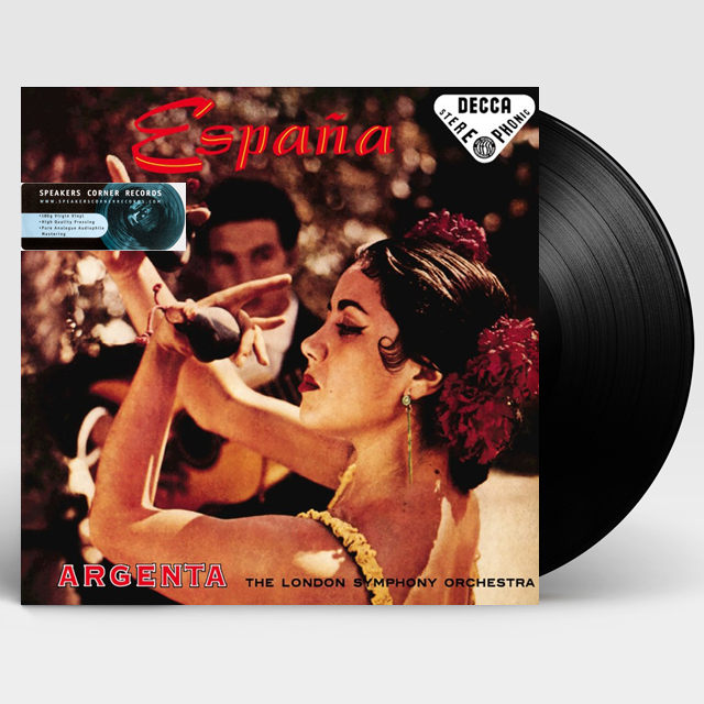 ESPANA!/ ATAULFO ARGENTA [에스파냐: 림스키 코르사코프, 그라나도스, 샤브리에, 모슈코프스키 - 아르젠타] [180G LP]