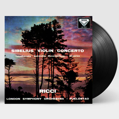 VIOLIN CONCERTO, SERENADE/ OIVIN FJELDSTAD [LP]